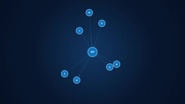 Exploring the interconnected world of the internet of things and its expanding applications, looping animation, video
