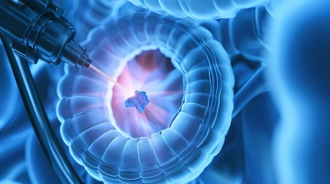 Endoscopy Medical Procedure, Gastrointestinal Endoscope Examination, Colonoscopy And Gastroscopy, Endoscopic Camera, Digestive Tract Diagnosis, Minimally Invasive Technology, Hospital Screening