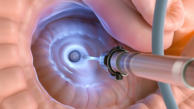 Endoscopy Medical Procedure, Gastrointestinal Endoscope Examination, Colonoscopy And Gastroscopy, Endoscopic Camera, Digestive Tract Diagnosis, Minimally Invasive Technology, Hospital Screening