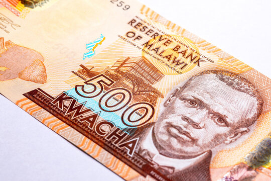Malawi 500 Kwacha Banknote Featuring Reverend John Chilembwe. Money of Africa. Paper Money of Malawi