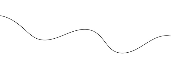 Fototapeta premium wave line design