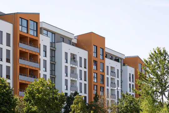 Moderner Wohnungsbau in Deutschland