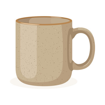 Speckled ceramic coffee mug