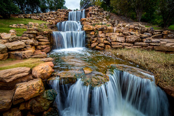 waterfall in the park © Robert