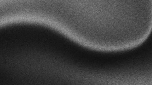 Black and white gradient background wave abstract pattern noise grain texture monochrome backdrop