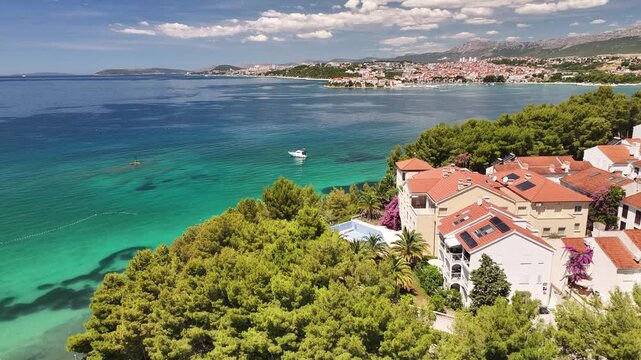 Luxury Villas Along The Podstrana Coast, Croatia