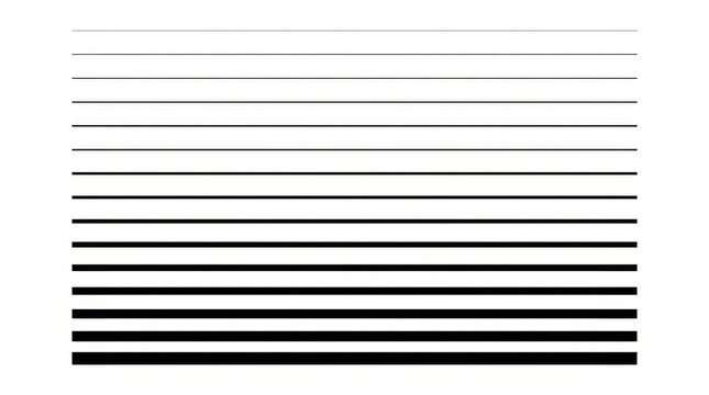 Black and white horizontal lines pattern design.
