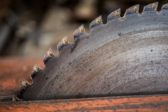 old circular saw