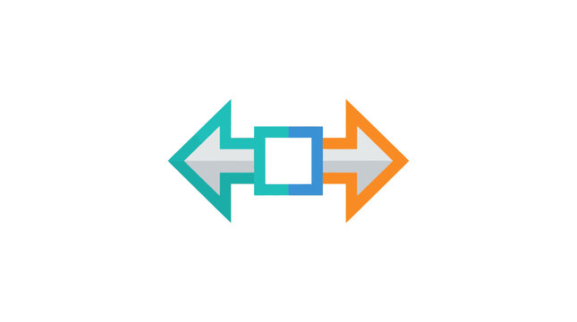 Directional Arrows, Opposite Sides, Choice, Decision, Movement, Contrast, Communication