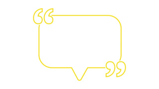 Premium Hand Drawn Quote Box Animation