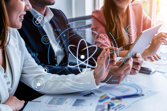 The quantum technology ecosystem as the core of future innovations. Quantum science will power advancements in AI, blockchain, and robotics. Motif