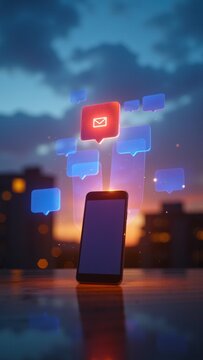 Smartphone Email Notifications Explosion