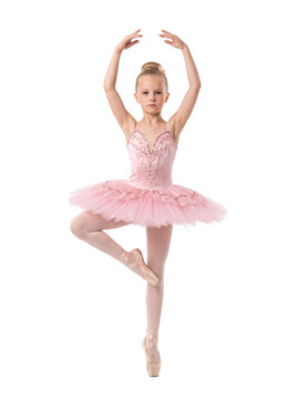 Ballerina Relev&eacute; Pose