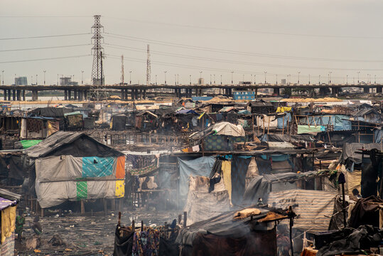 Makoko is a informal settlement and floating community located on the Lagos Lagoon in Lagos, Nigeria. 