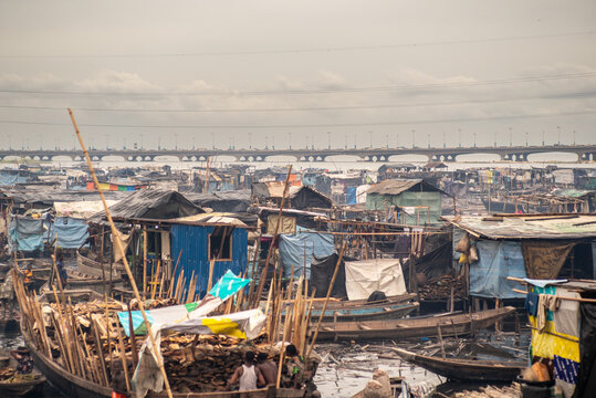 Makoko is a informal settlement and floating community located on the Lagos Lagoon in Lagos, Nigeria. 