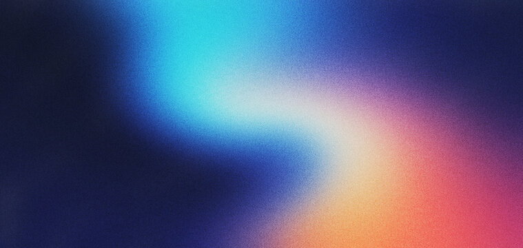 Vibrant light leak background with grainy texture and neon glow. Abstract colorful prism overlay with blue and pink gradients. Retro film aesthetic with soft bokeh and cinematic light effects.