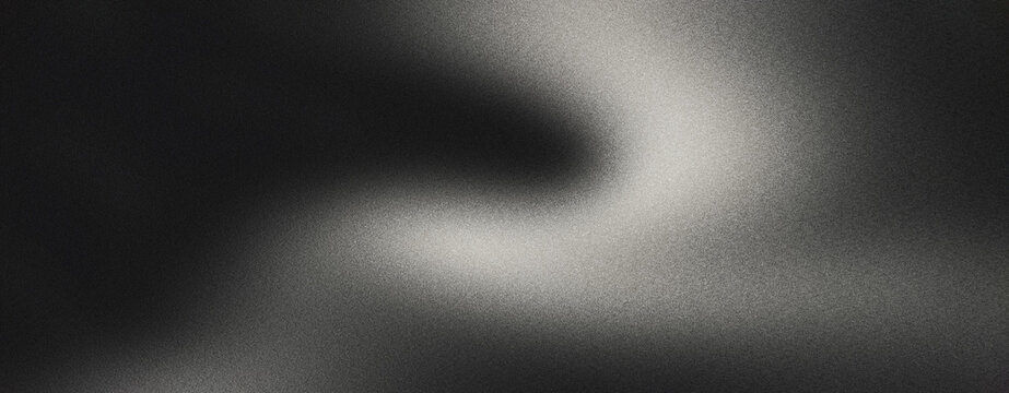 Cinematic dark smoke background with soft light leak. Abstract black and white atmospheric texture for mysterious film noir aesthetic. Moody ethereal fog overlay for creative design projects.