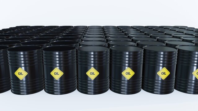 Petroleum Oil Barrels Storage
