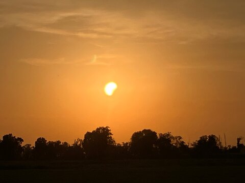 Solar eclipse of 12 August 2026 as seen from Mairago (Lodi), Italy