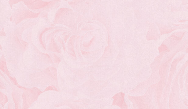 Pink roses background with subtle floral texture, creating a romantic and feminine backdrop for beauty, wellness, spa, and bridal branding concepts, soft pastel tones
