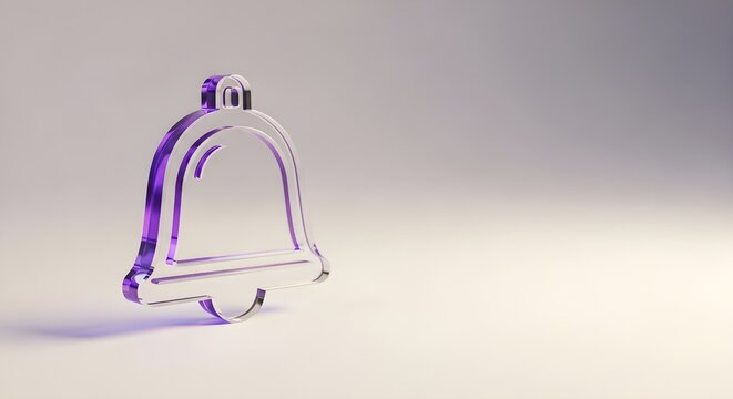 Glass Bell With Small Ball