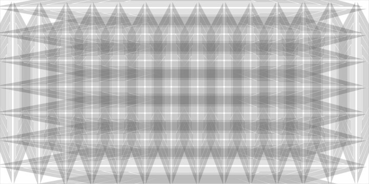 Abstract Geometric Grid Pattern with Complex Layered Lines and Chevron Mesh Vector Background