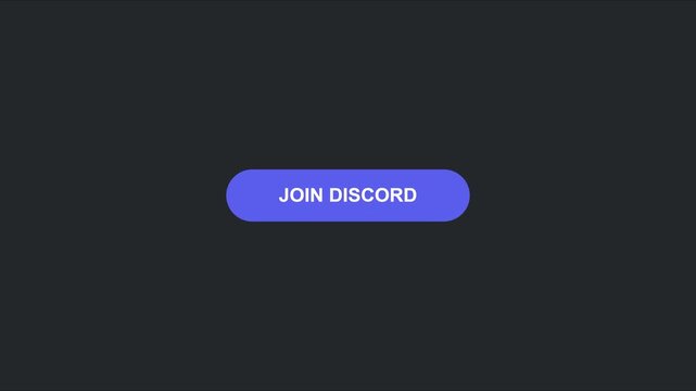 Join discord button interactive call to action for social media marketing and online community engagement animation 4k