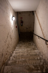 Historic Stairwell at Bastogne War Rooms Museum © Joseph Creamer