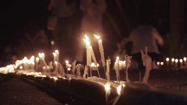 Koyasan Candle Festival, Okunoin, Wakayama, Japan 高野山 奥之院「萬燈供養会・ろうそく祭り」和歌山県高野町