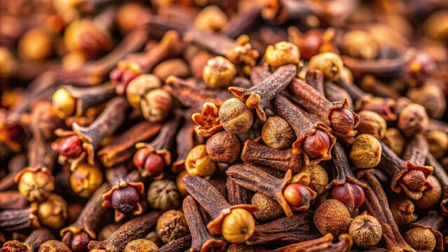 Aromatic cloves spice dried buds flavor food ingredient