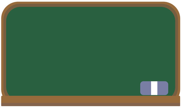 green chalkboard with chalk