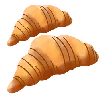 croissant vector illustration