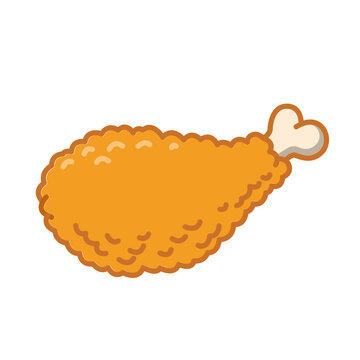 Crispy Fried Chicken Vector