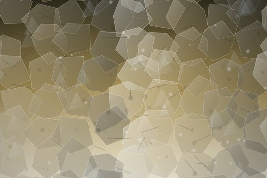 Abstract geometric polygon seamless pattern