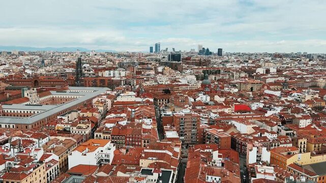 Madrid skyline