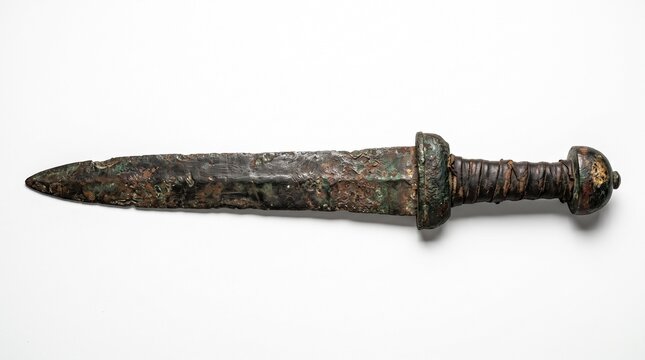 old rusty sword