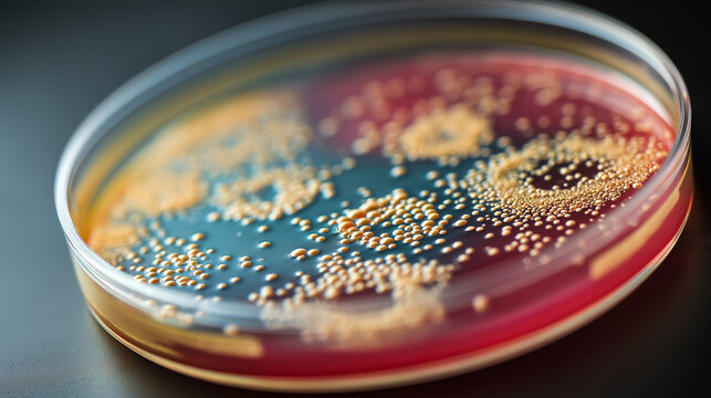 Antibiotic Resistance Test Petri