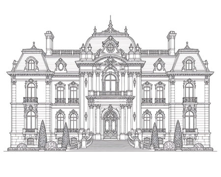 Beaux Arts mansion, Beaux Arts architecture, Beaux Arts house, luxury mansion, grand mansion, historic mansion, classical architecture, French architecture, neoclassical architecture, monumental archi