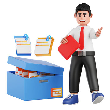 Employee Onboarding 3D Illustration