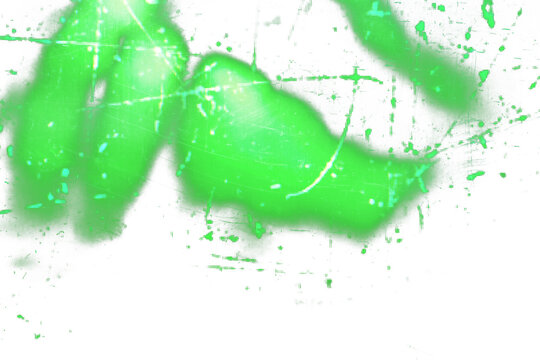 Abstract Glowing Green Background with Light Effects