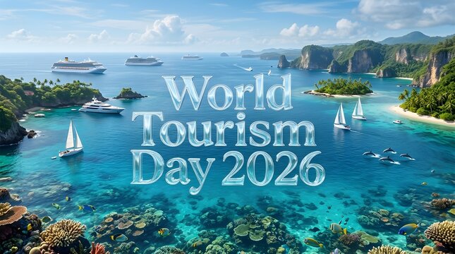 Cruise Ships Sailboats World Tourism Day Celebration