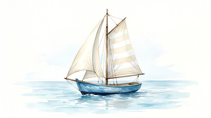 Fototapeta premium yacht on the sea