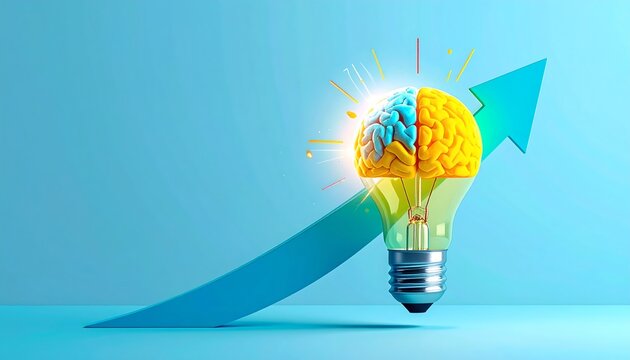 Creative Brainstorming and Innovation Concept Image