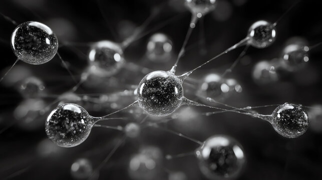 Molecular Network in Monochrome