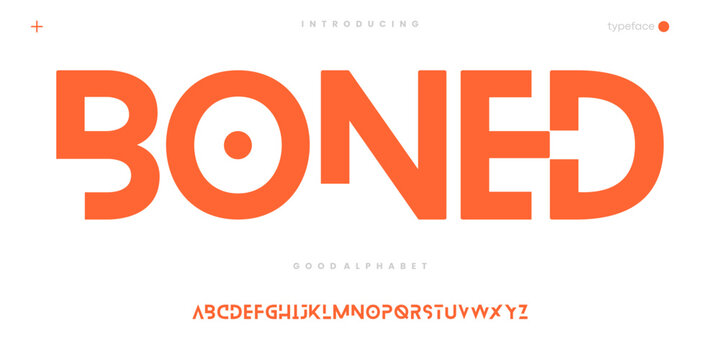 Bold Modern Display Font for Creative Logo Branding and Graphic Design