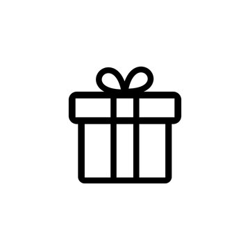 gift box icon illusrtation