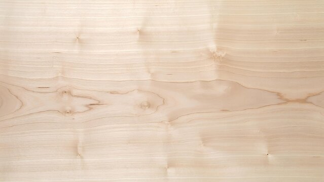 Natural cream maple wood grain texture background surface