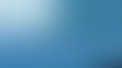 Naklejka premium Smooth blue gradient background with background transitions bright subtle grainy texture hue