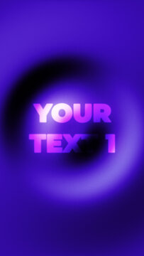 Vertical Vibrant Text Intro Logo Reveal &ndash; Dynamic Light Leak Gradient Bold Zoom Brand for Short-Form Video