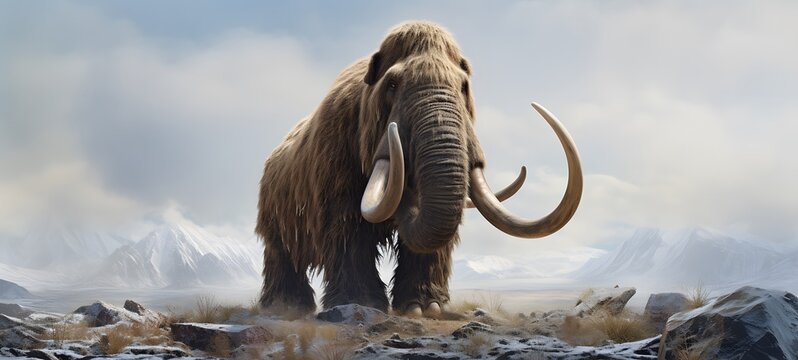 mammoth humanidad full body ,generative AI